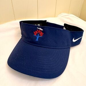 Nike Navy‎ Ace Dri-Fit Visor with Corporate Logo Women’s M/L Adjustable